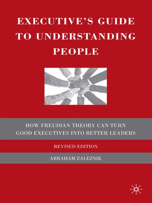 cover image of Executive's Guide to Understanding People